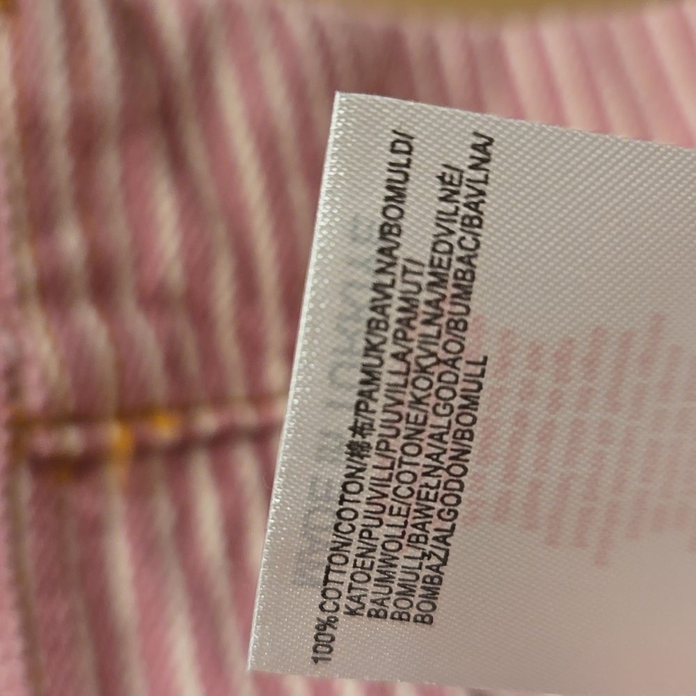 Damson Madder Dilly Vest Jacket in Pink Stripe EU Size 8/ US Size 4 - Picture 7 of 9